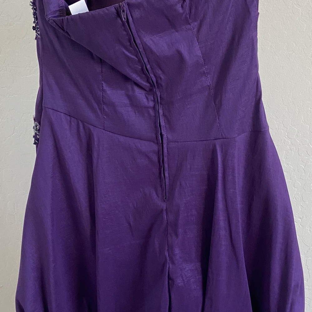 Purple Bubble Dress